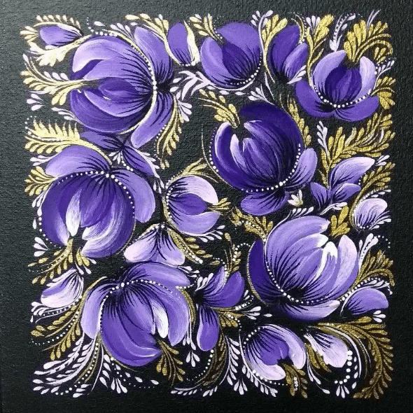 фото заходу Петриківський розпис 🎨