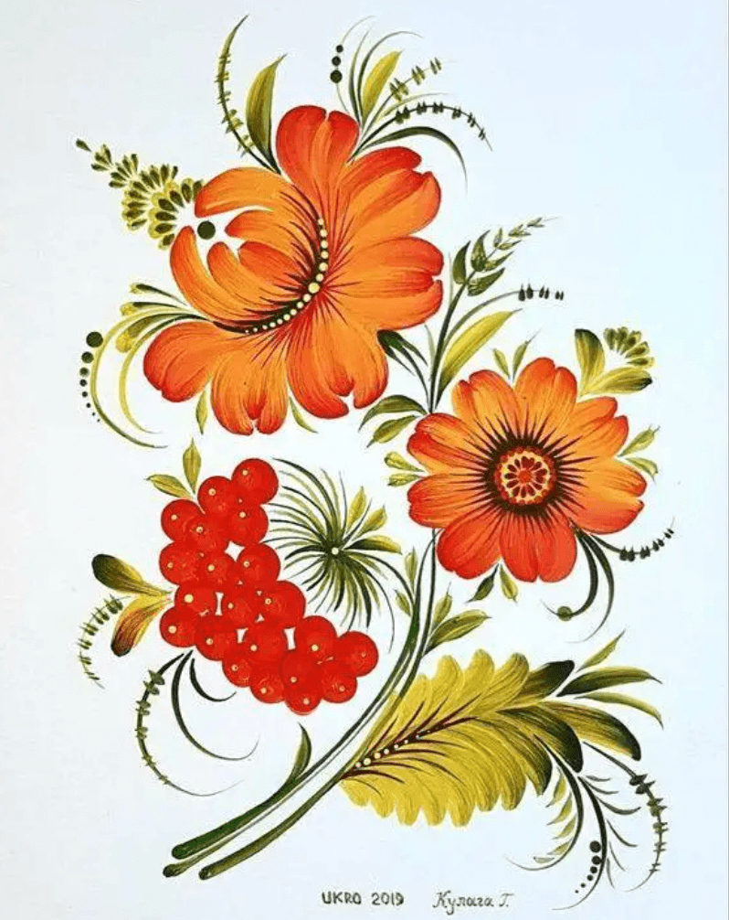 Зображення до Петриківський розпис 🎨